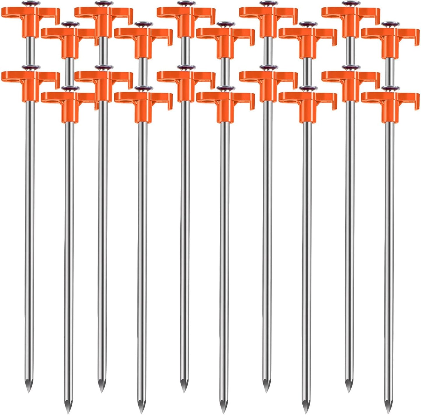 Ultra-Durable Metal Tent Stakes: Wind-Resistant Camping Essential