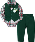 Baby Boy Suit 5Pcs 0-24 Months Infant Gentleman Outfit - Formal Set