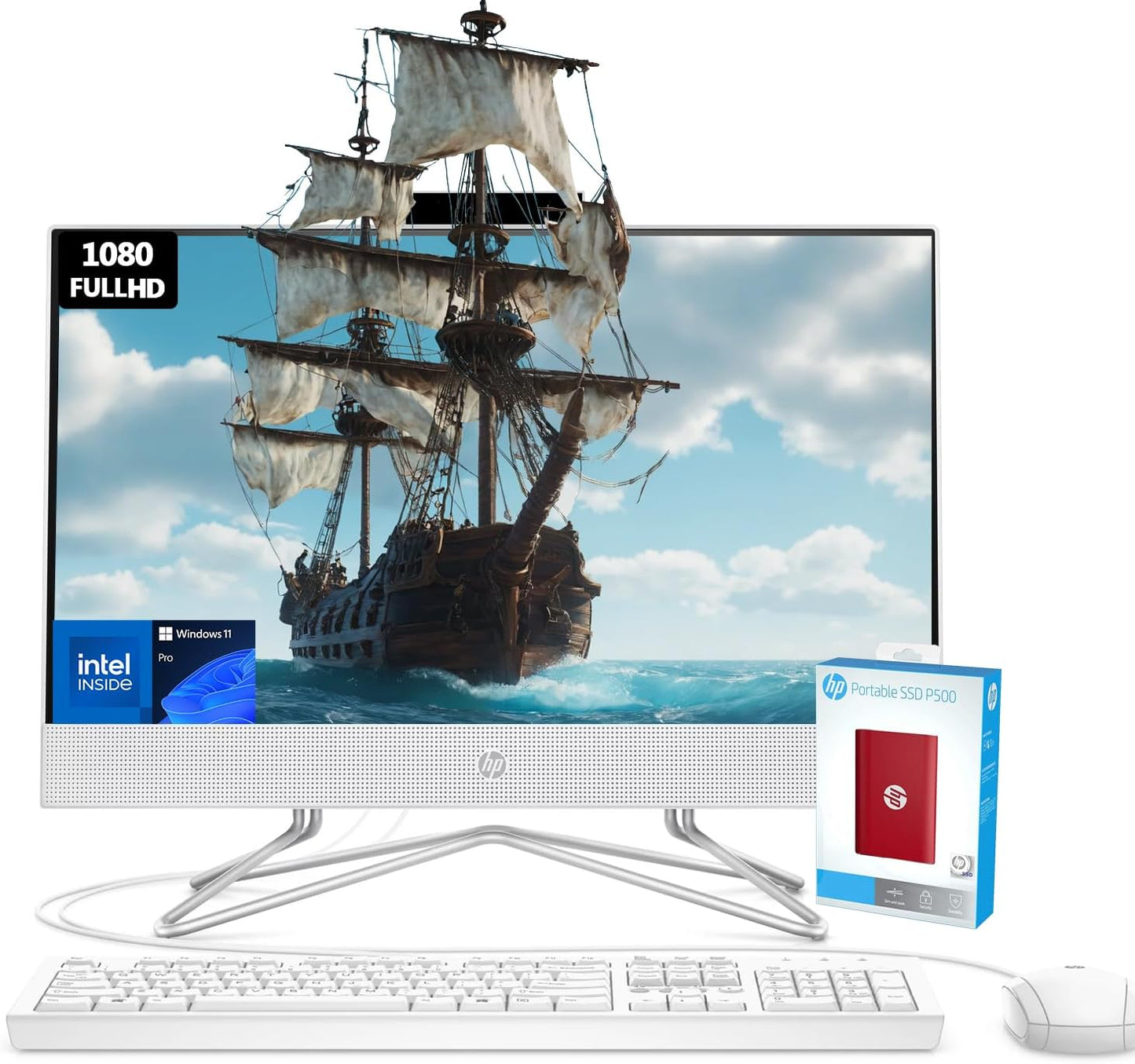 New All-in-one Computer with 21.5in FHD Display and 32GB RAM