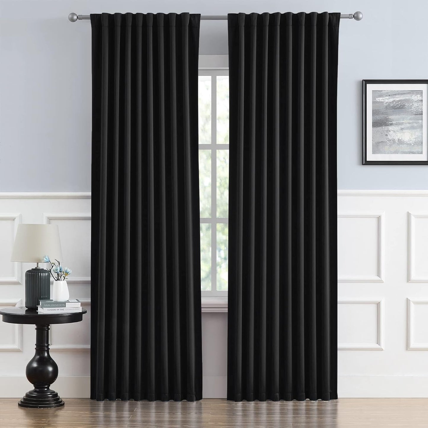 96 Long Blackout Curtains by DUALIFE