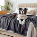 Waterproof Pet Blanket for Sofa Bed Couch - Reversible Sherpa