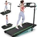 ANCHEER Walking Pad Treadmill: Incline&Height Adjust, 4-in-1 Desk Treadmill