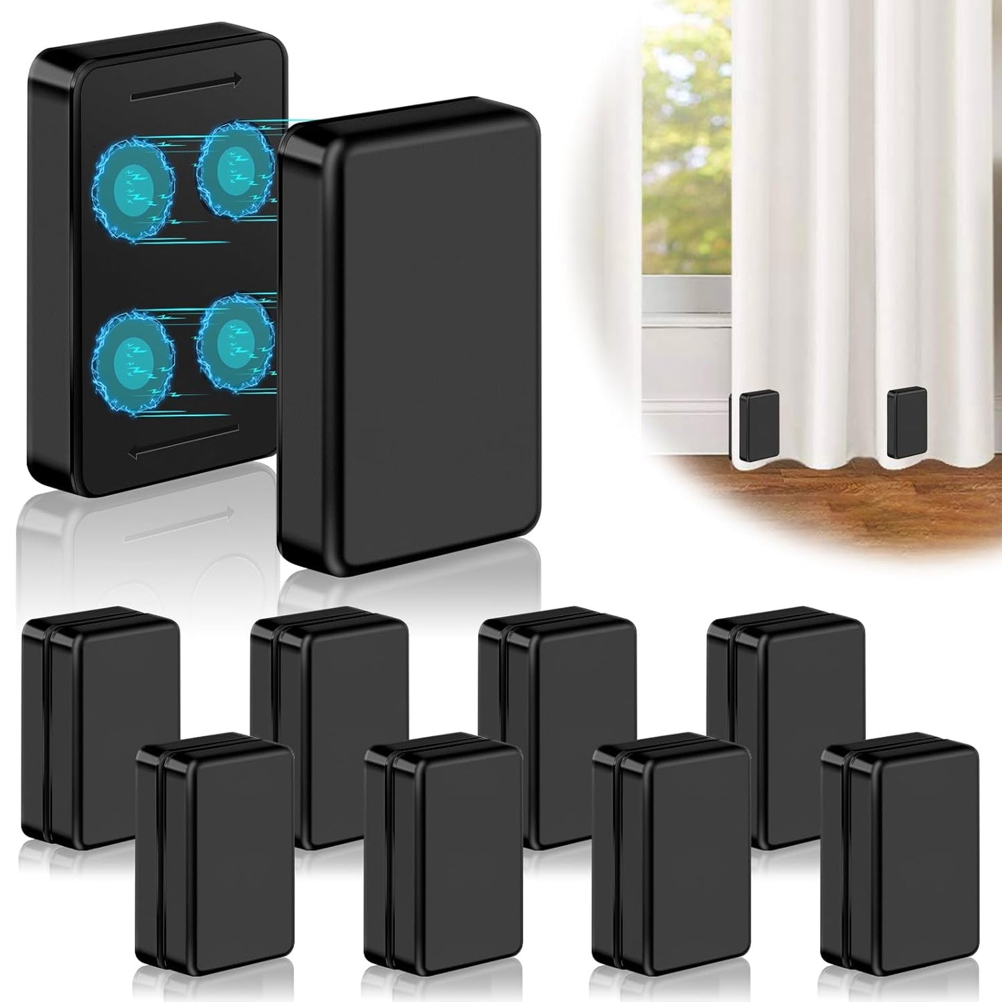 16 Pcs Outdoor Curtain Weights for Heavy Duty Use and Durability