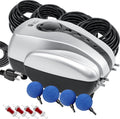 Koi Pond Aerator for 1000-2000 Gallons - Quiet Adjustable Air Pump