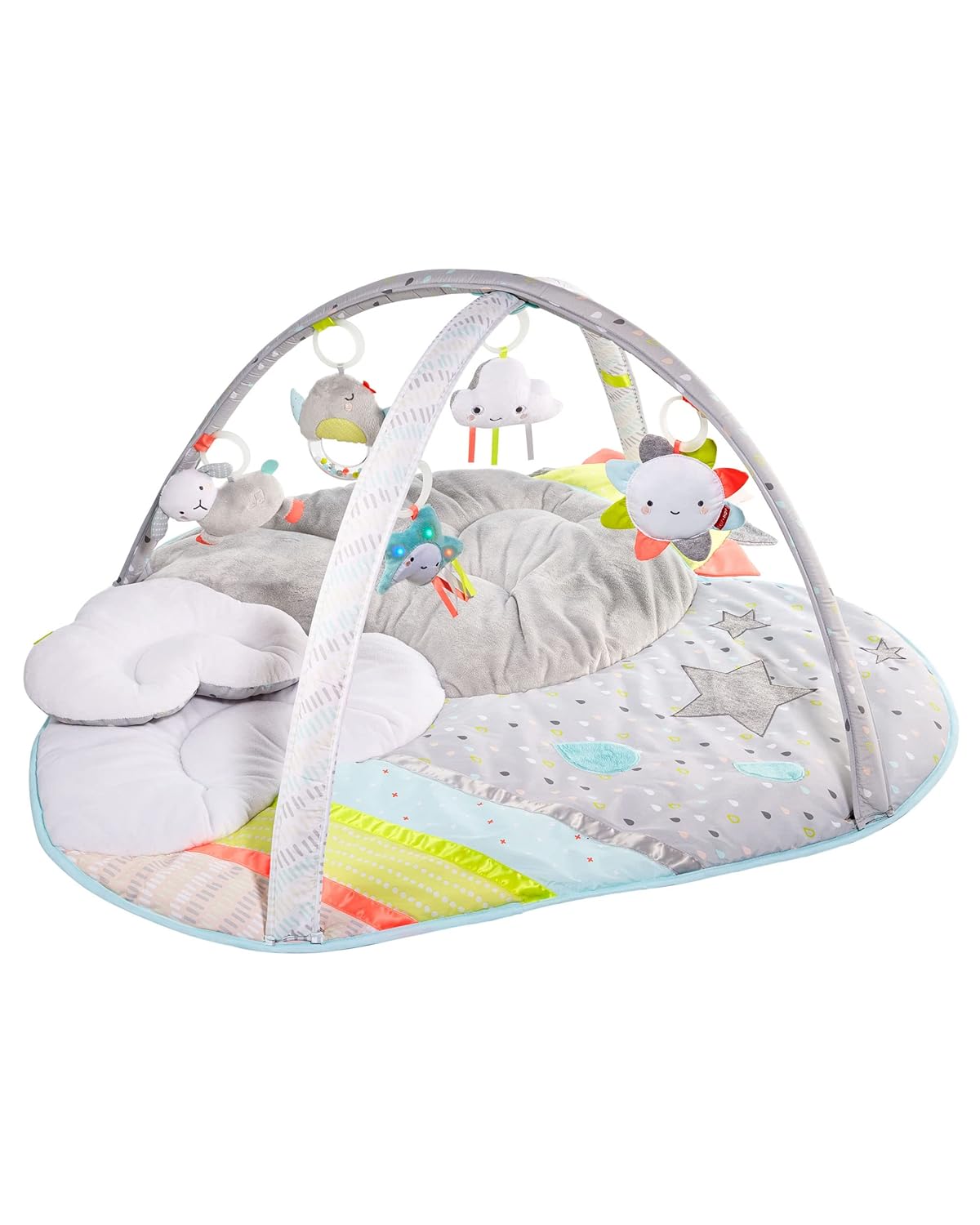 Skip Hop Tummy Time Mat: 3-in-1 Baby Play Gym
