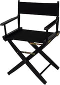 American Trails Extra-Wide 18in Director's Chair - Black Frame