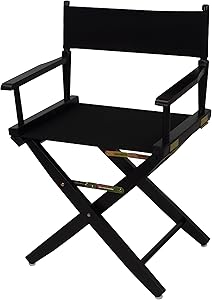 Extra-Wide Premium 18 in Director's Chair for Comfort and Style