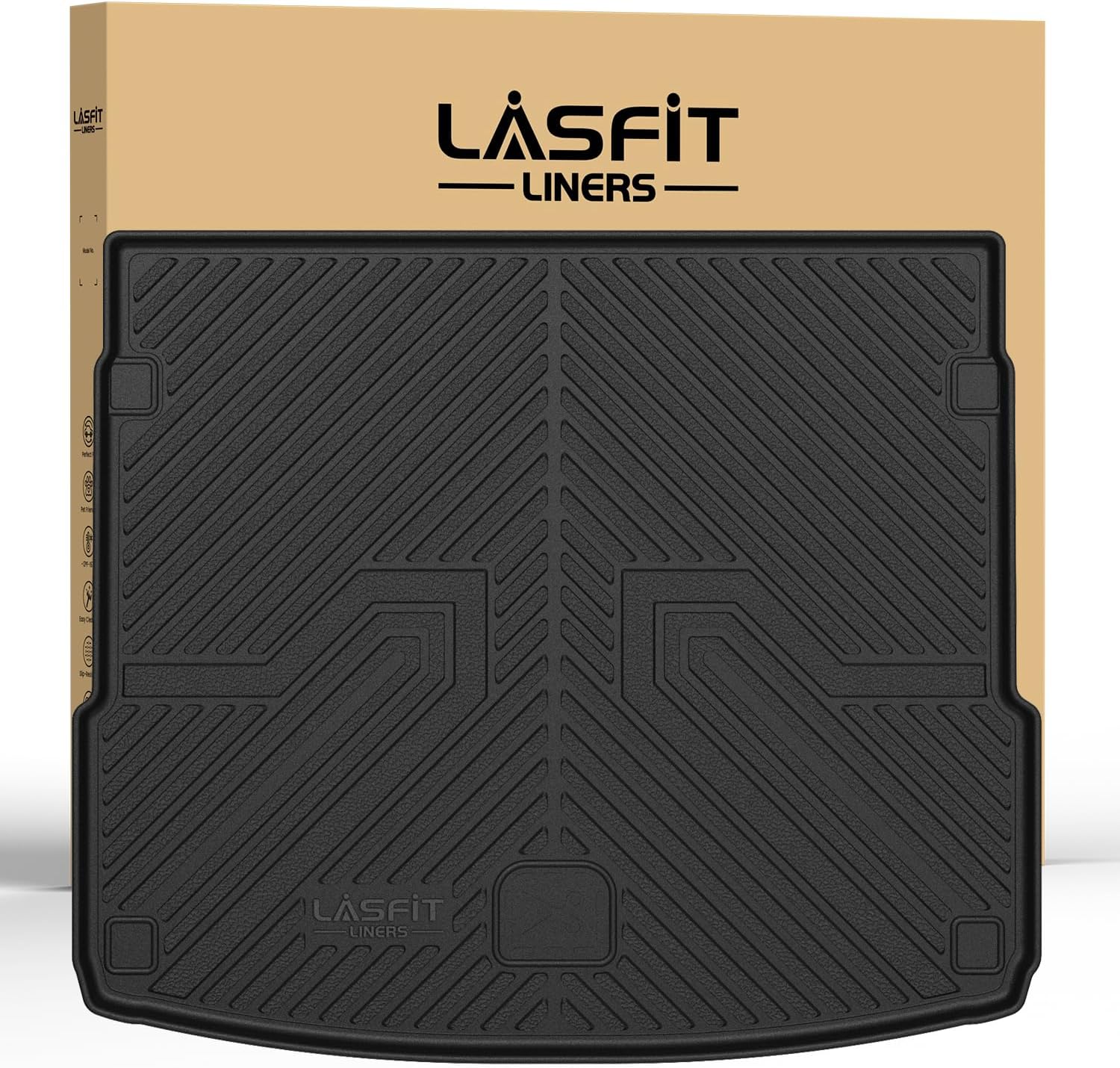 LASFIT Cargo Mat for Audi Q5/SQ5 2018-2025, Custom Fit TPE