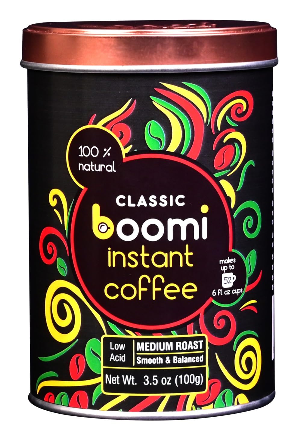 Boomi Mold-Free Robusta Instant Coffee