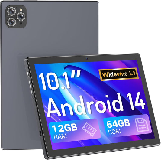 10.1 Android Tablet with Octa-Core CPU and 12GB RAM for All