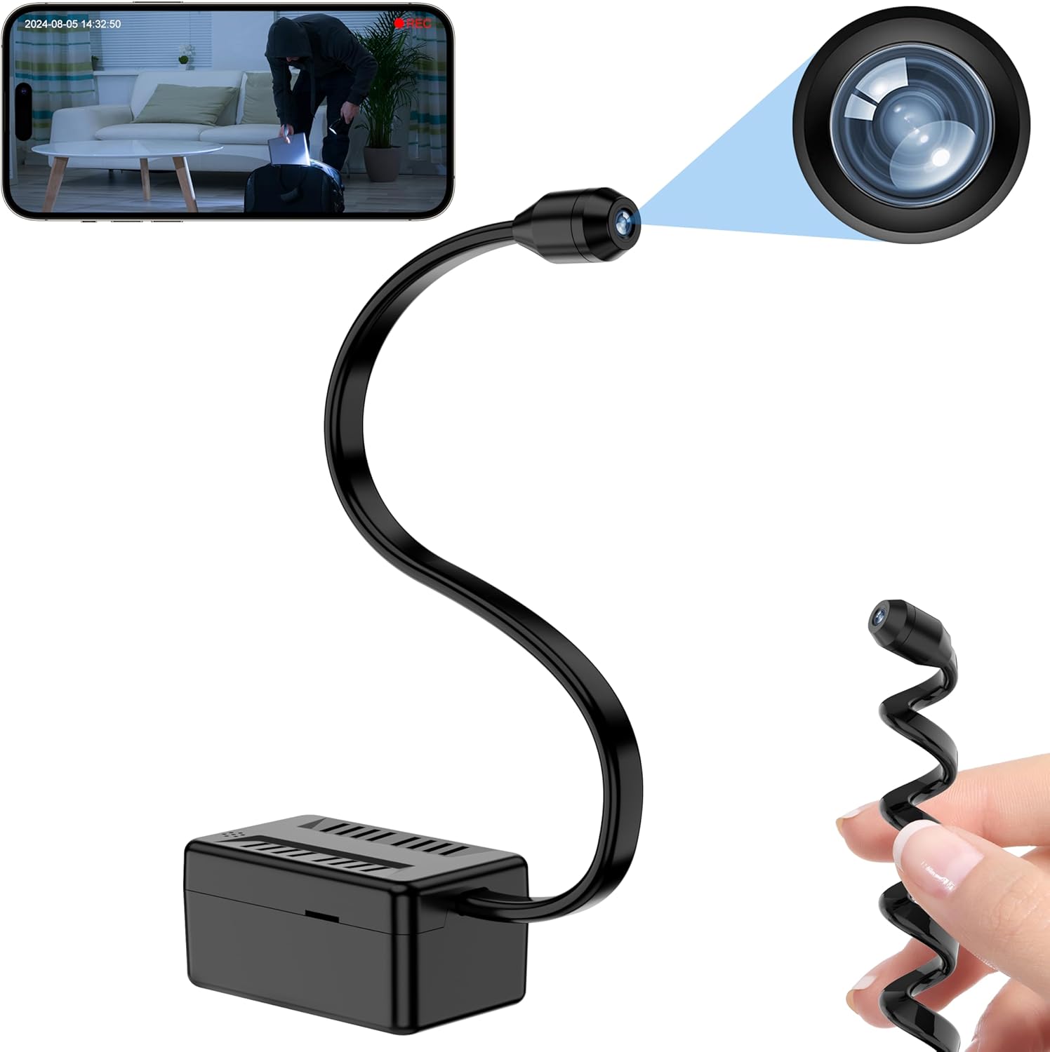 HawkEyeSpy WiFi Hidden Camera - Ultimate Security