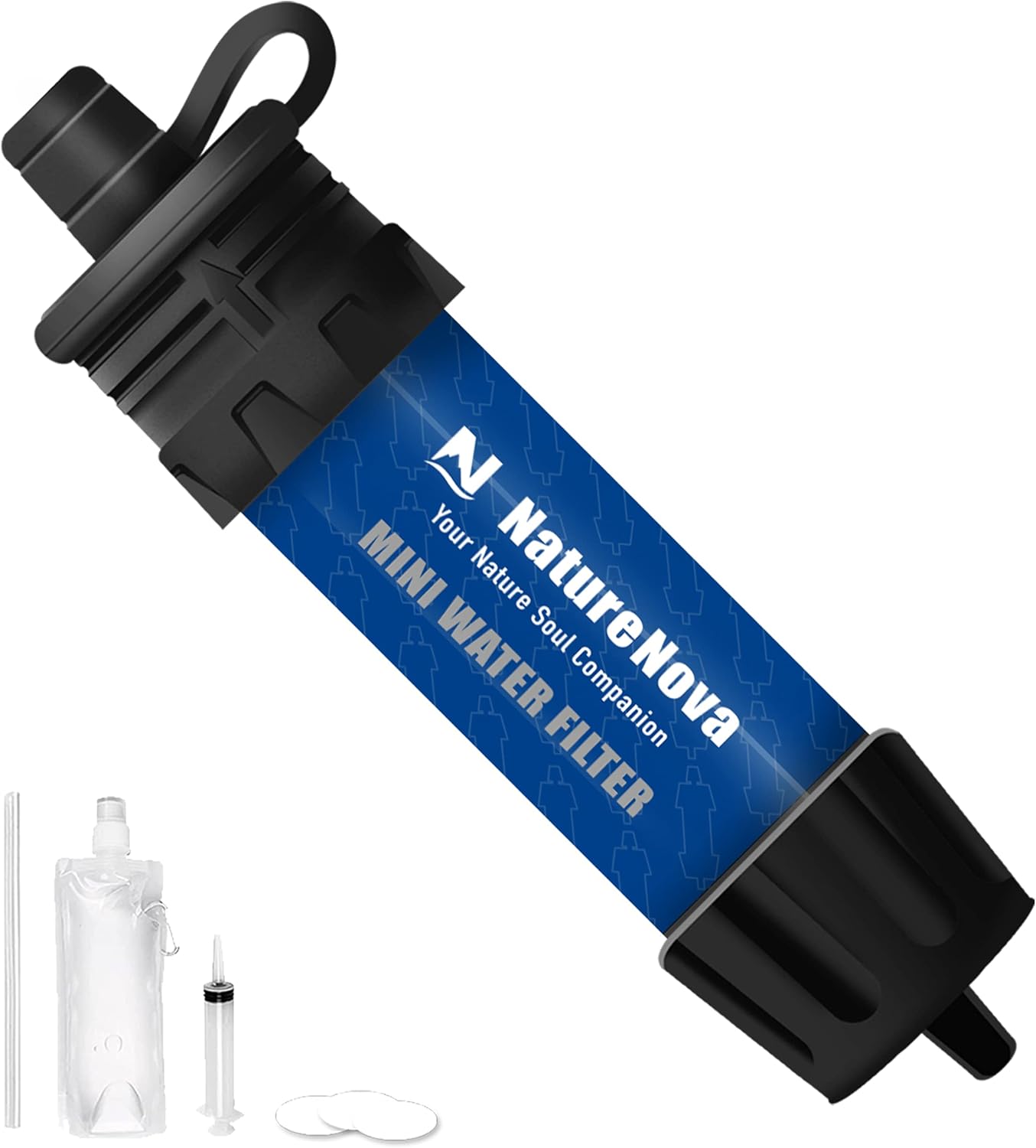 NatureNova Mini Water Filter: Purify Anywhere!