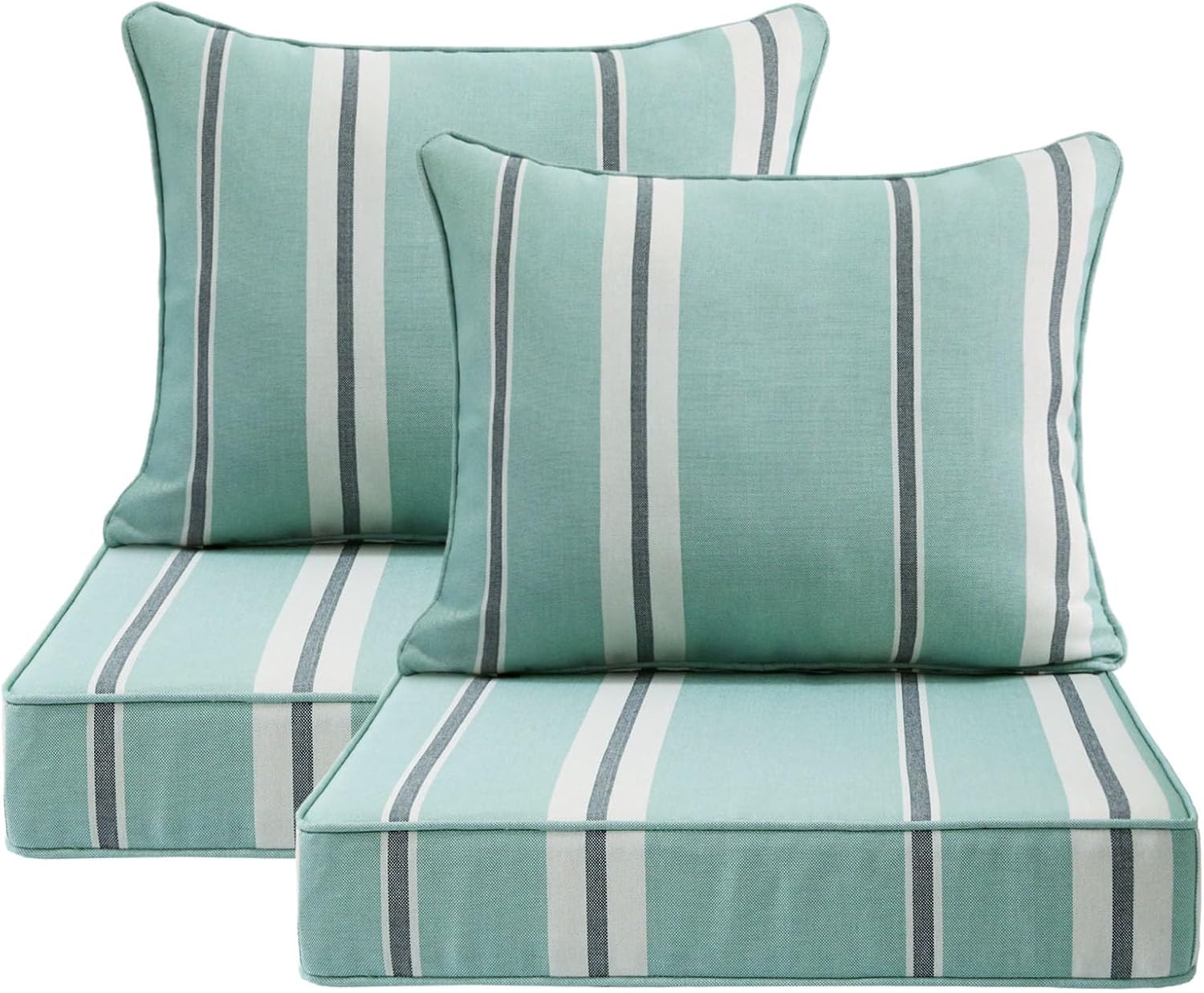 Outdoor Patio Chair Cushions Set for Comfort and Style