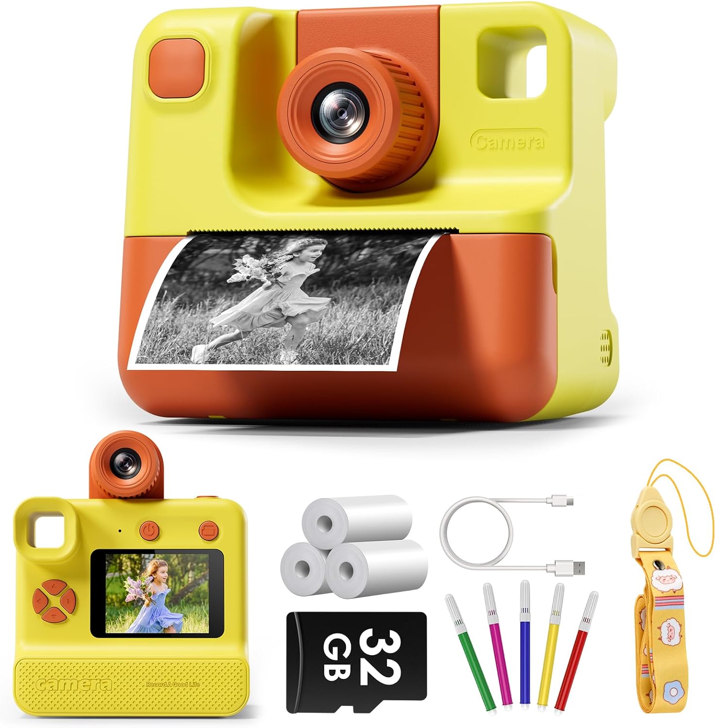 Kids Camera Instant Print for Creative Photography Fun