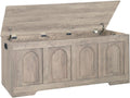 DINZI LVJ Storage Chest 47.2 in Wooden Storage Box - Large Capacity