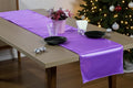 MDS Christmas Satin Table Runners 15 Pack 12 x 108 in - Lavender