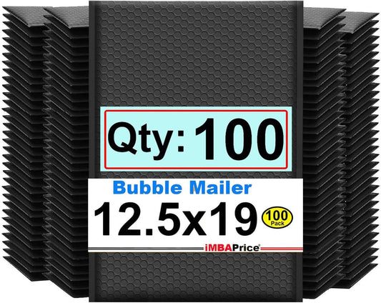 Premium Black Self Seal Poly Bubble Mailers for Shipping Needs