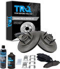 TRQ Front Brake Pad & Rotor Kit Compatible with 1997-1999 Ford F-150