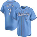 Custom Men's Kansas City Baseball Stitched T-Shirt - Personalized