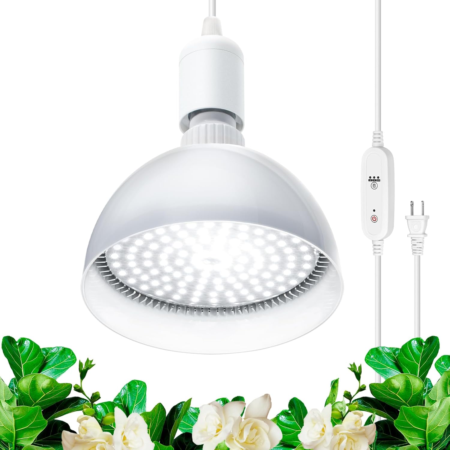 Barrina LED Grow Light Bulb with Timer for Indoor Plants