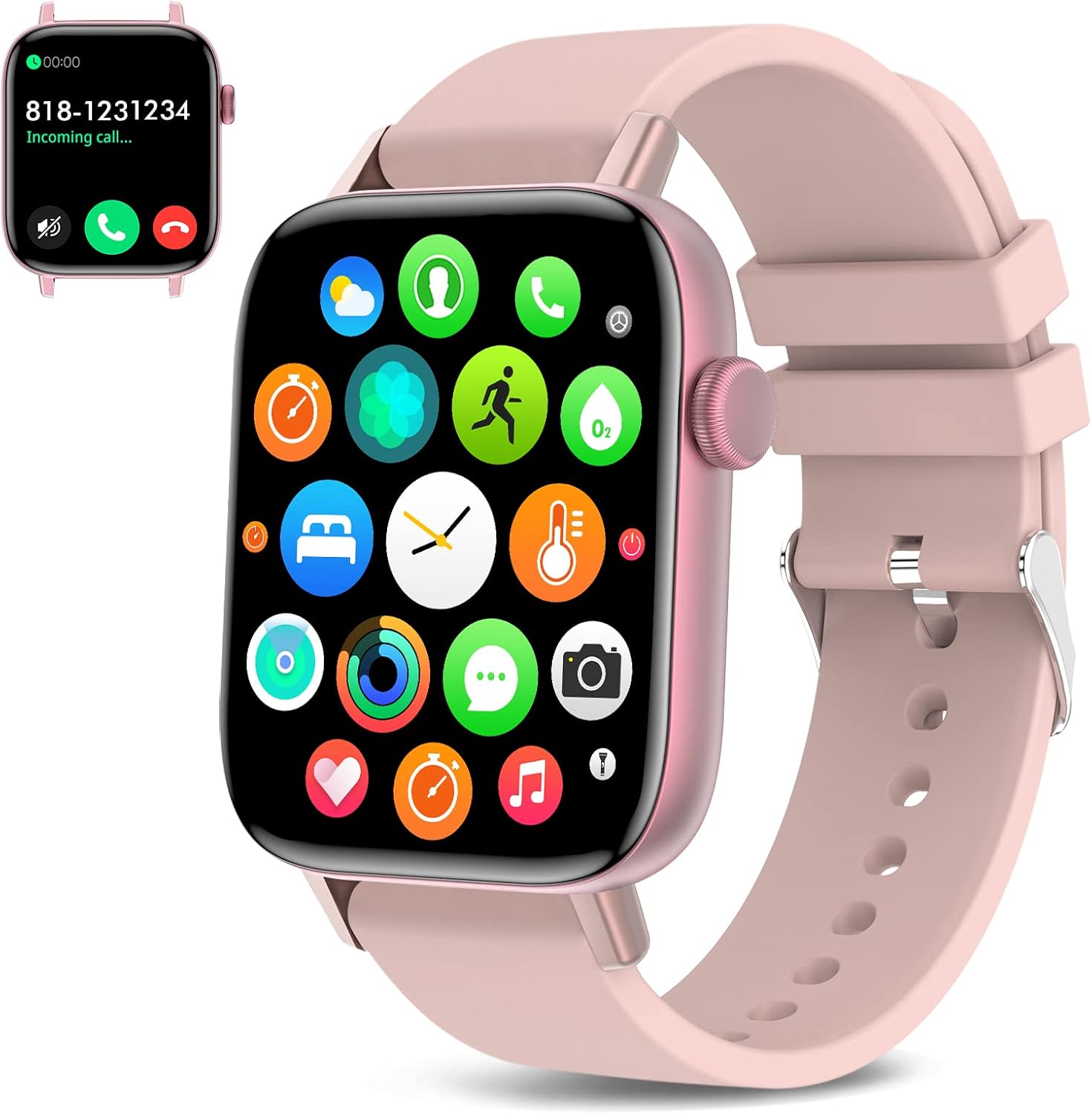 Smartwatch: Answer/Make Calls & Track Fitness