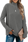 MEROKEETY Women's Stylish Turtleneck Sweater for Cool Weather