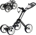 Golf Push Cart Series 2/3/4-Wheel with 360 Swivel Front - One-Click