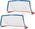 6x4 ft Portable Soccer Goal for Kids and Teens - Foldable Backyard Net