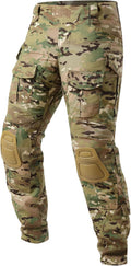 Men's Combat Pants with Knee Pads for Tactical Outdoor Use