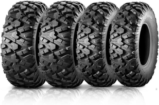 MaxAuto UTV ATV Tires Set of 4 for All Terrain Adventures
