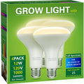 BR30 Grow Light Bulbs 4 Pack Full Spectrum LED - Energy Saving