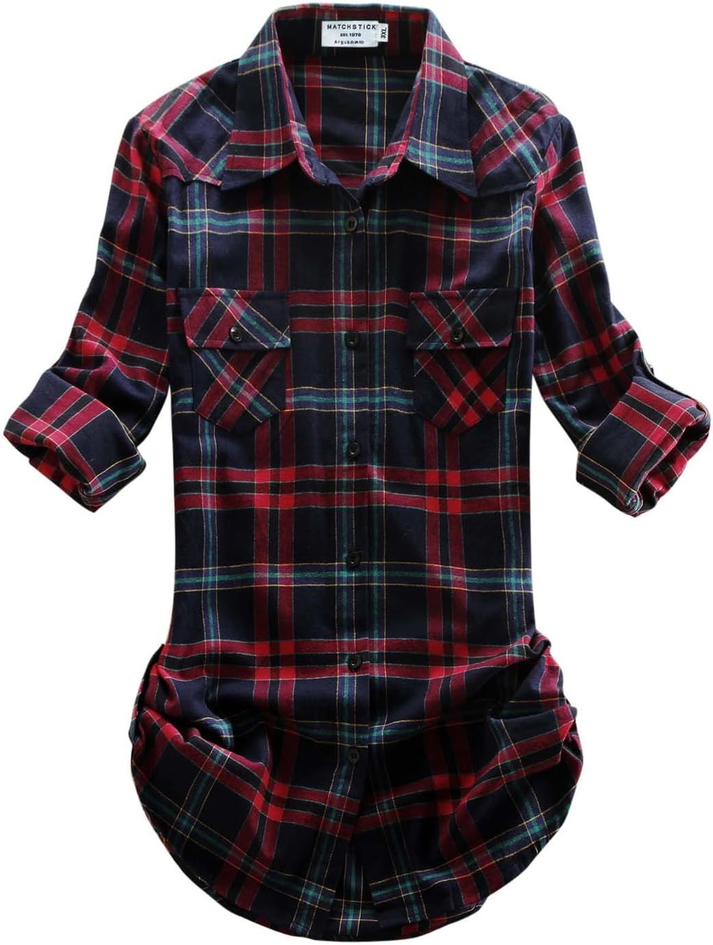 Match Womens Button Down Flannel Plaid Shirts for Every Occasion