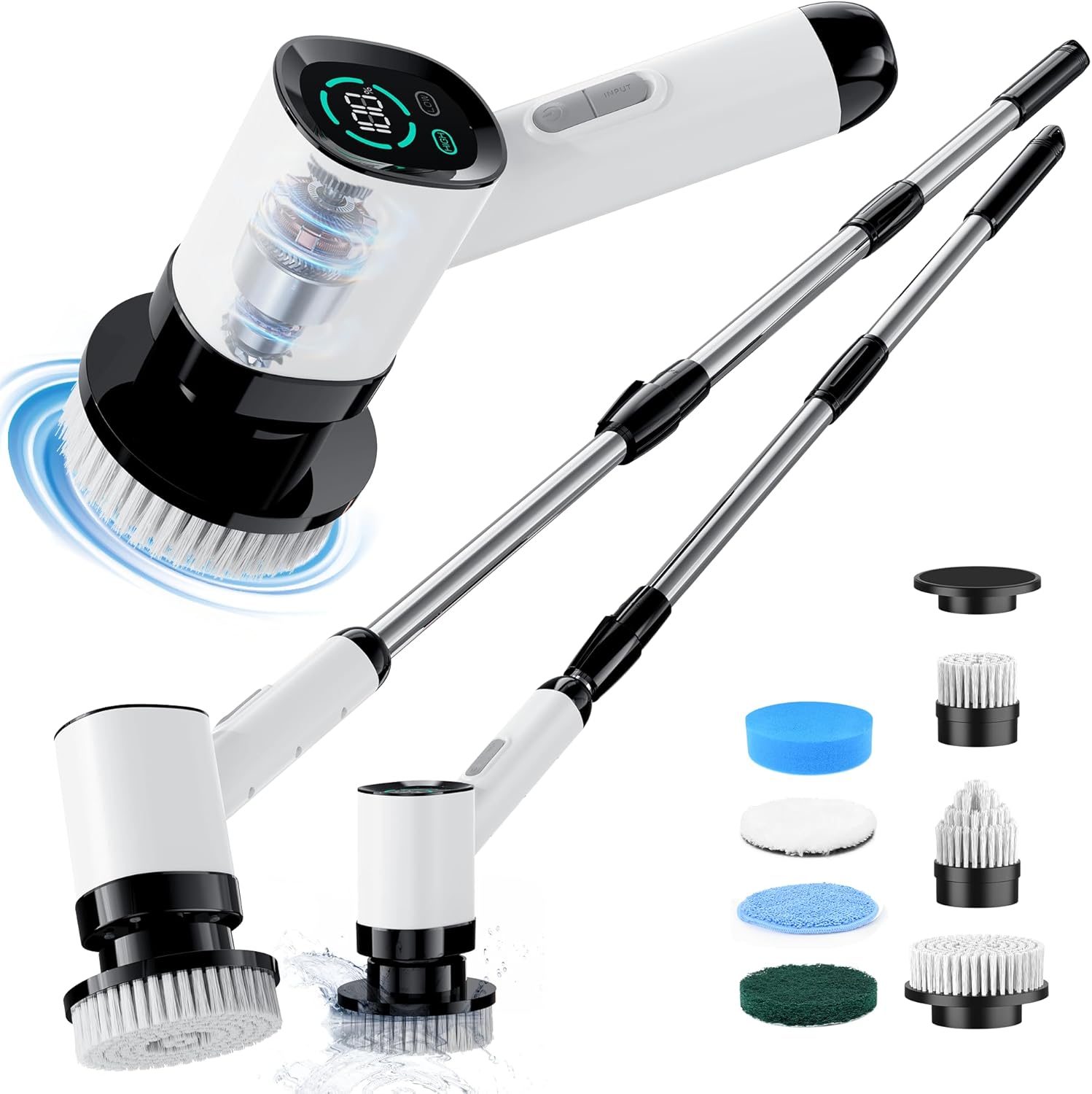 Electric Spin Scrubber for Effortless Cleaning in Your Home