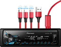 Pioneer MVH-X390BT Digital Media Receiver with 3-in-1 Charger