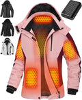 Wulcea Graphene Heated Jacket for Women with Fast Charge Battery