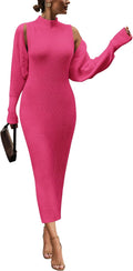 PRETTYGARDEN Women's Fall 2 Piece Knit Sweater Dress Set - Cozy Fit