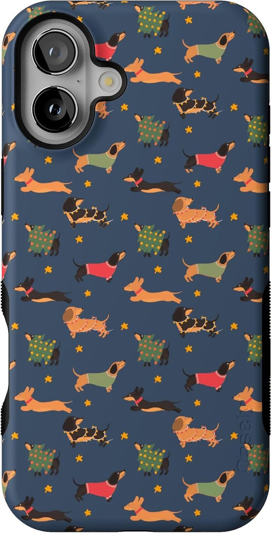 Ultra-Protective Casely iPhone 16 Plus Case for Dachshund Lovers