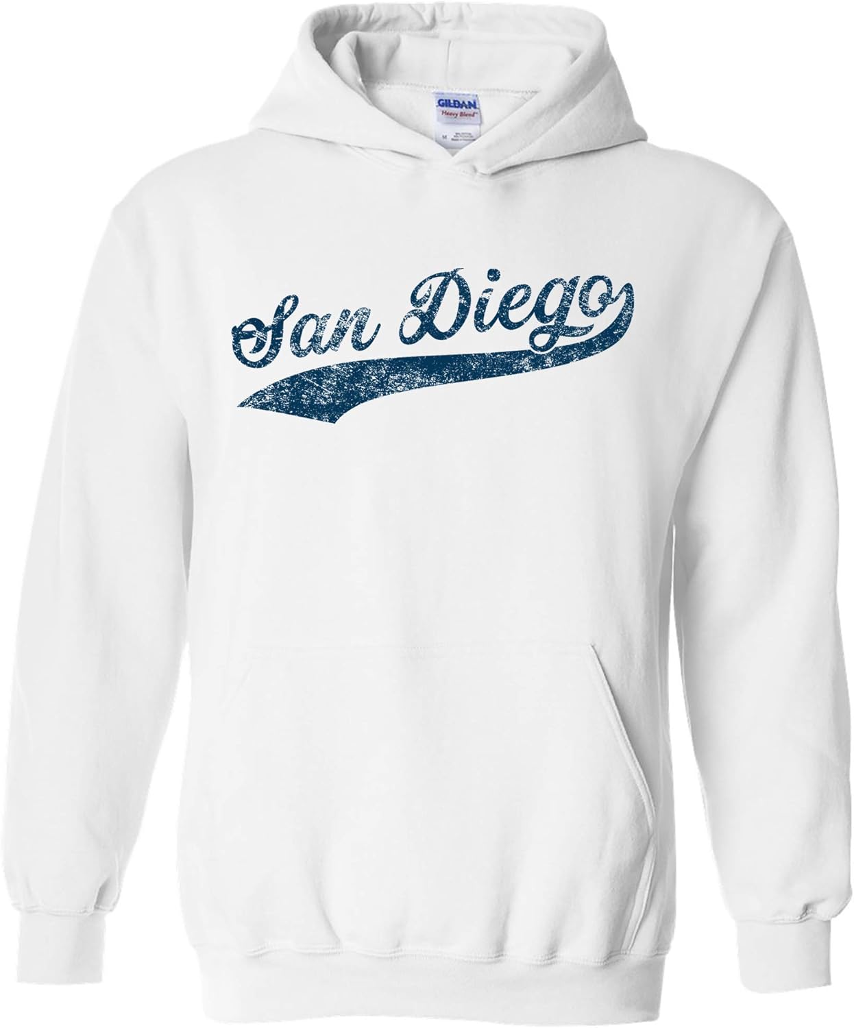 Hometown Baseball Script Hoodie - Perfect for San Diego Fans