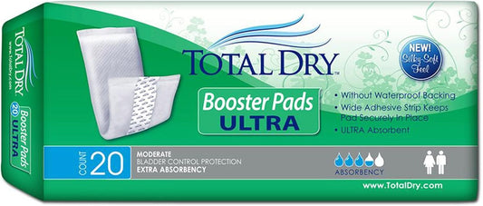 Ultimate Absorbency Incontinence Pads - TotalDry