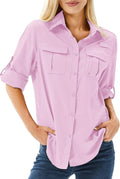 Stylish Women's UPF 50 Long Sleeve Shirts for Outdoor Fun