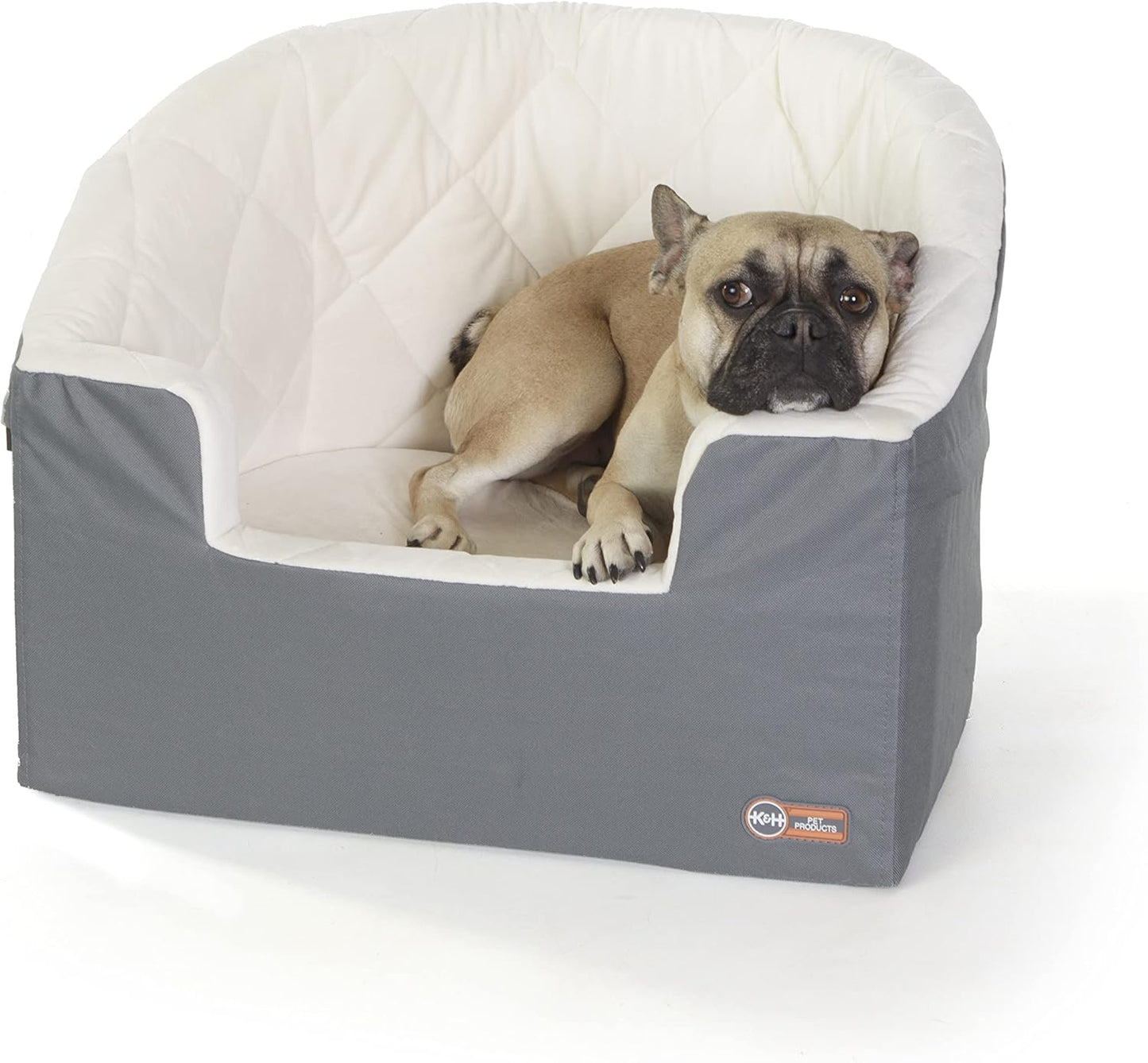 K&H Pet Products Bucket Booster Dog Car Seat for Safe Travel