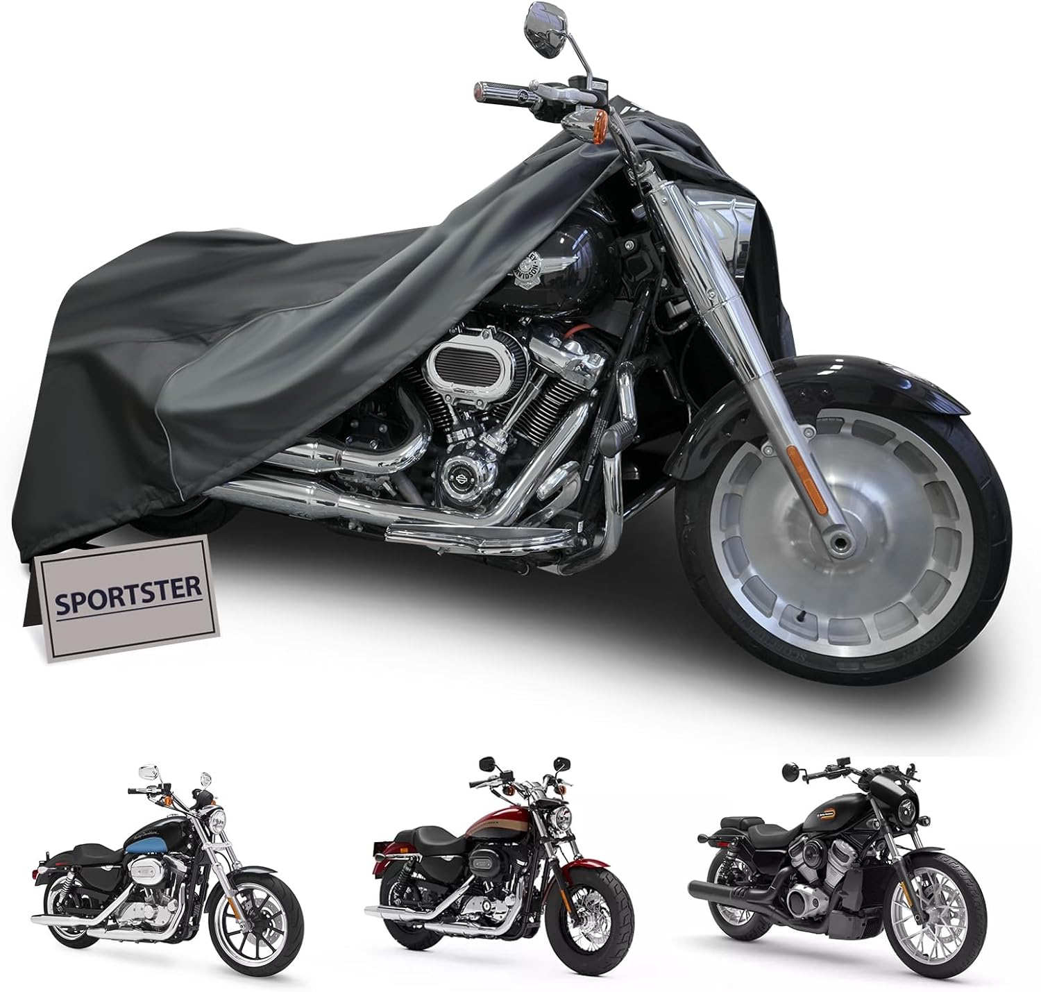 Motorcycle Cover for Harley Davidson Sport Models - Waterproof