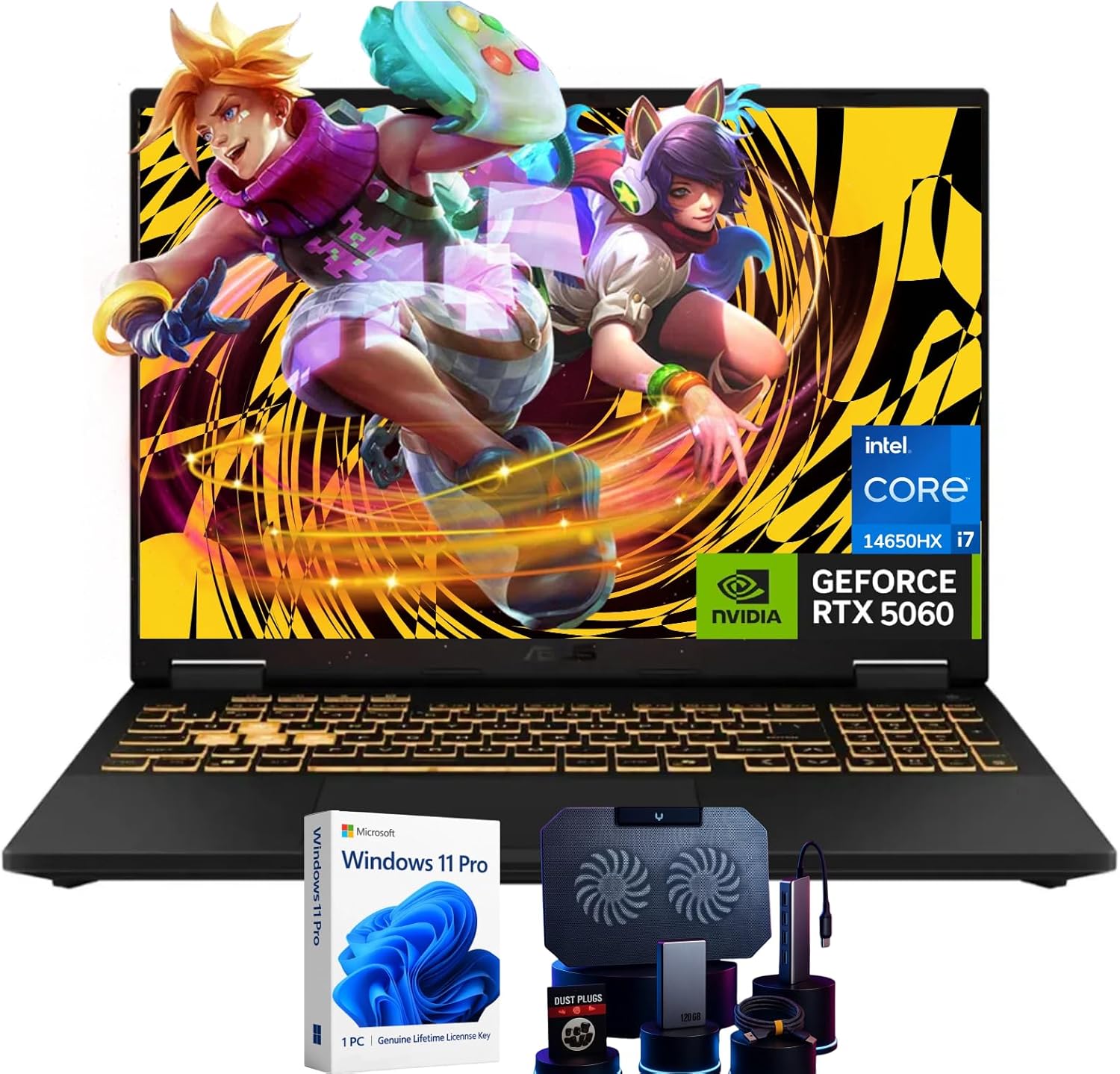 ASUS TUF F16 Gaming Laptop with 16in FHD+ Display and i7 CPU