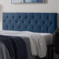 Lucid Mid-Rise Diamond Tufted Upholstered Headboard - Cobalt King