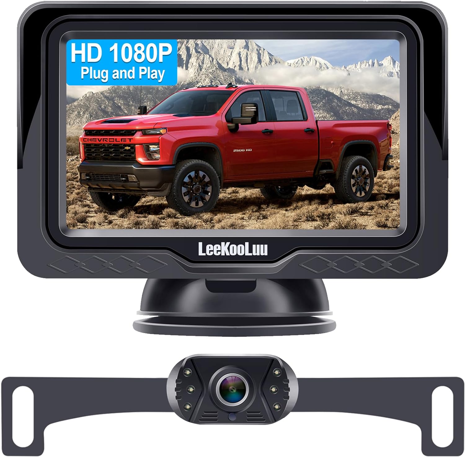 Crystal Clear Night Vision Backup Camera Kit - LeeKooLuu LK3