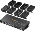 1x8 HDMI Extender Splitter Over CAT5e/6/7 - 165ft Distribution