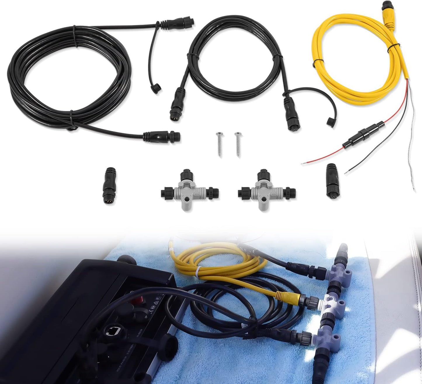 NMEA 2000 Starter Kit for Garmin Devices with T-Connectors