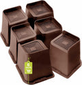 Bed Risers 6 in Heavy Duty - Stable Oversized Furniture Elevators