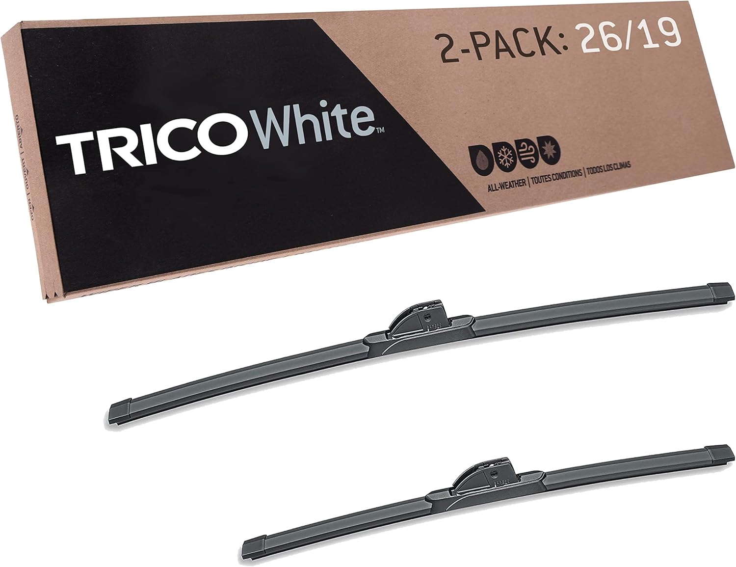 TRICO 26in + 19in Extreme Weather Wiper Blades for All Vehicles