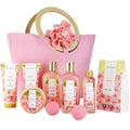 Spa Luxetique Spa Gift Set for Women - 10 Pcs Rose Bath Set